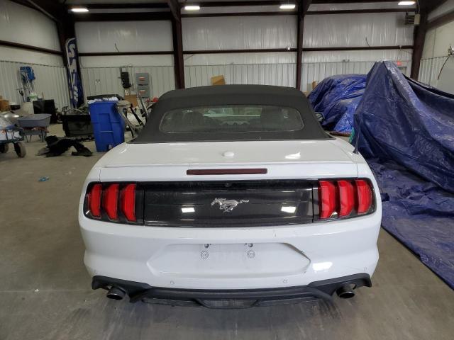 1FATP8UH3P5104007 - 2023 FORD MUSTANG WHITE photo 6