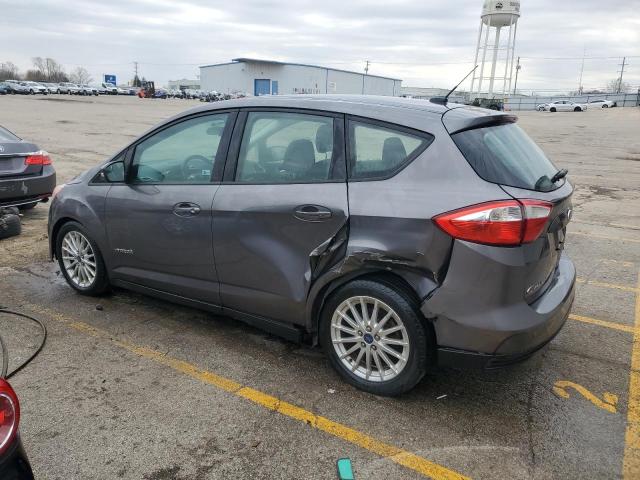 1FADP5AU4DL519736 - 2013 FORD C-MAX SE GRAY photo 2