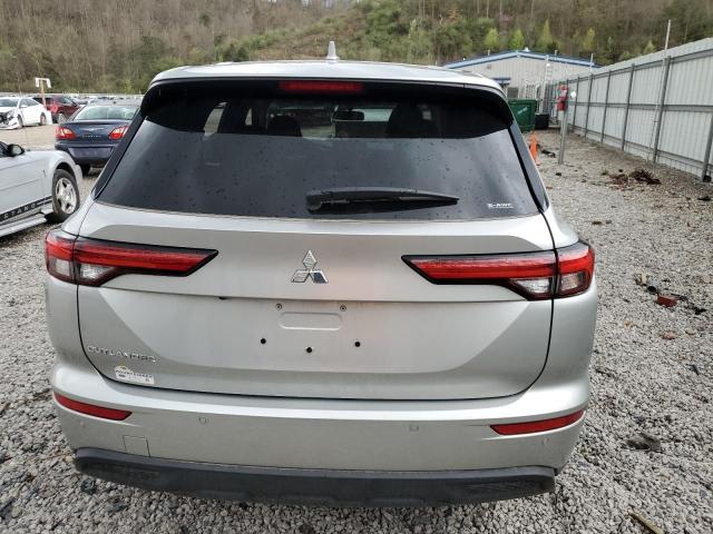 JA4J4UA87RZ013853 - 2024 MITSUBISHI OUTLANDER ES SILVER photo 6