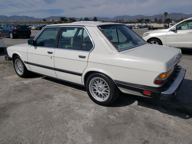 WBADK7307H9652683 - 1987 BMW 528 E WHITE photo 2