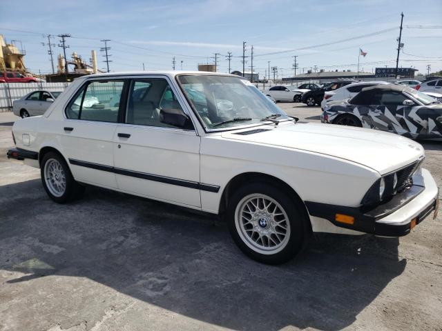 WBADK7307H9652683 - 1987 BMW 528 E WHITE photo 4