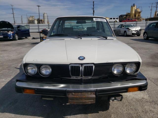 WBADK7307H9652683 - 1987 BMW 528 E WHITE photo 5