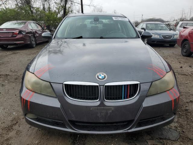 WBAVB17586NK33205 - 2006 BMW 325 I AUTOMATIC GRAY photo 5