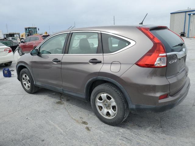 3CZRM3H38FG707664 - 2015 HONDA CR-V LX BROWN photo 2