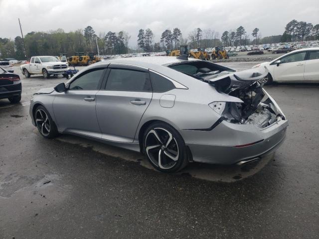 1HGCV1F35MA039366 - 2021 HONDA ACCORD SPORT SILVER photo 2