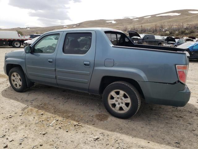 2HJYK16546H559136 - 2006 HONDA RIDGELINE RTL BLUE photo 2