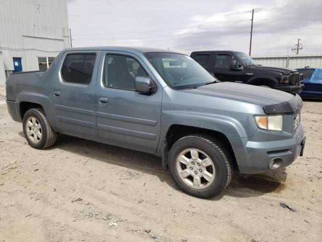 2HJYK16546H559136 - 2006 HONDA RIDGELINE RTL BLUE photo 4