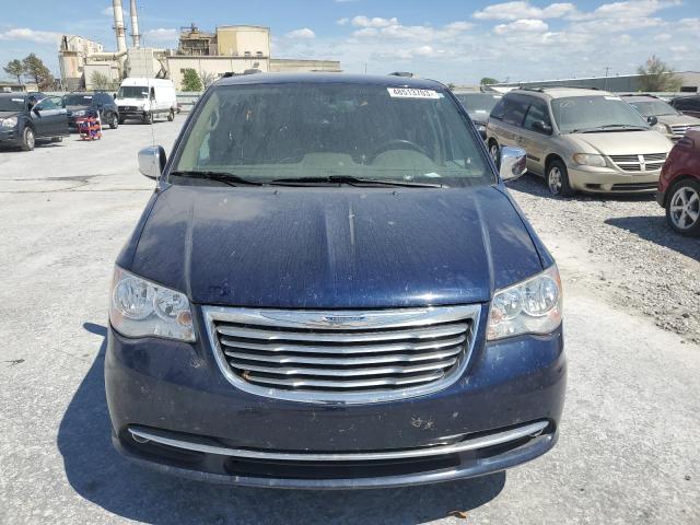 2C4RC1CG9DR512042 - 2013 CHRYSLER TOWN & COU TOURING L BLUE photo 5