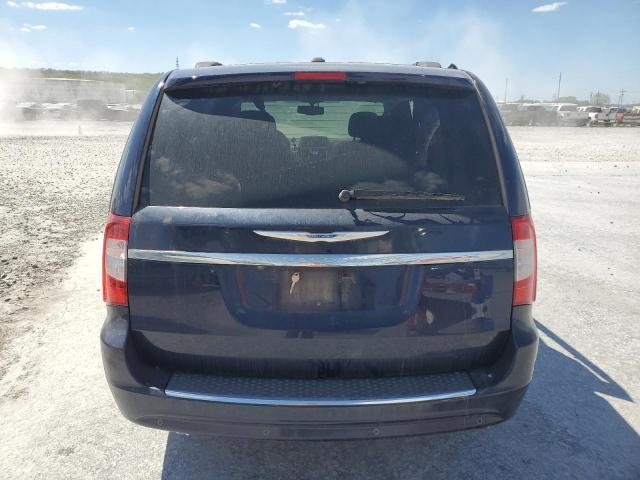 2C4RC1CG9DR512042 - 2013 CHRYSLER TOWN & COU TOURING L BLUE photo 6