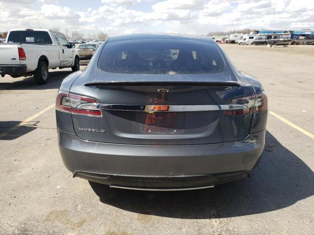 5YJSA1DN9DFP13004 - 2013 TESLA MODEL S Մոխրագույն լուսանկար 6