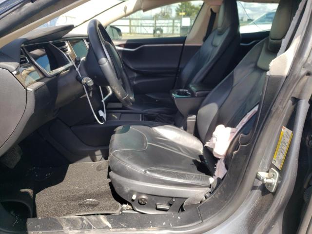 5YJSA1DN9DFP13004 - 2013 TESLA MODEL S Մոխրագույն լուսանկար 7