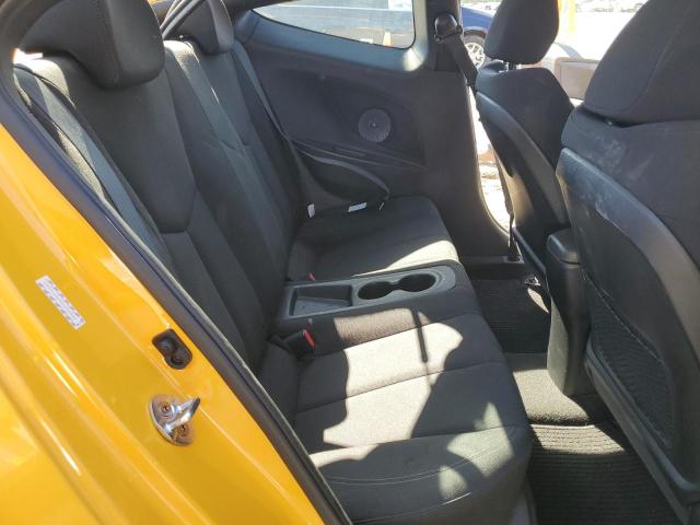 KMHTC6AD5GU279906 - 2016 HYUNDAI VELOSTER YELLOW photo 10