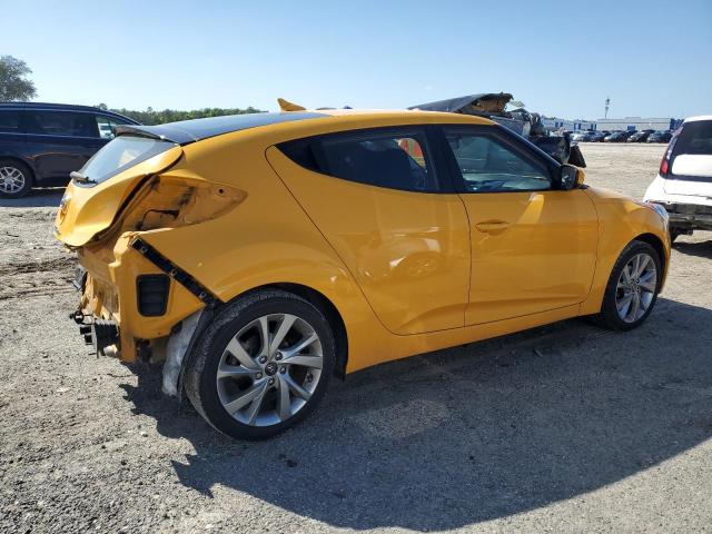 KMHTC6AD5GU279906 - 2016 HYUNDAI VELOSTER YELLOW photo 3