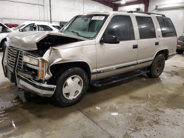 1GNEK13R4XJ449483 - 1999 CHEVROLET TAHOE K1500 TAN photo 1