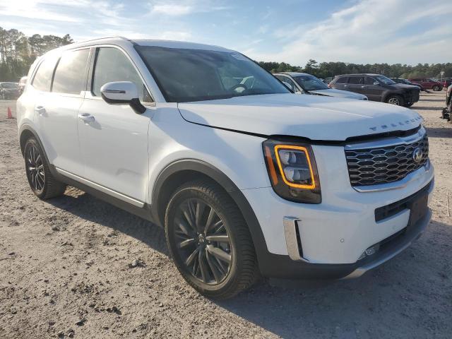 5XYP54HC3MG103936 - 2021 KIA TELLURIDE SX WHITE photo 4