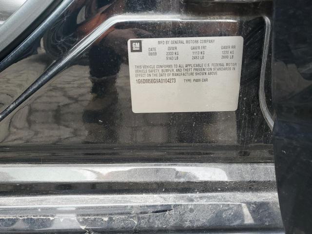 1G6DM5EG9A0104273 - 2010 CADILLAC CTS PERFORMANCE COLLECTION Черный фото 13