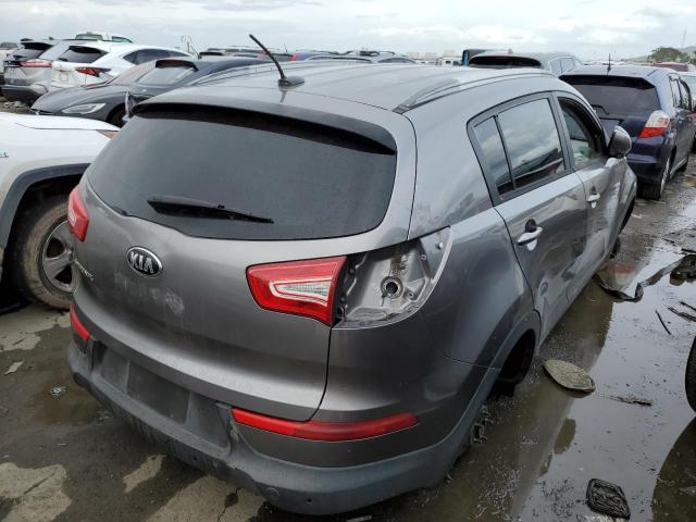 KNDPB3A29D7540499 - 2013 KIA SPORTAGE BASE GRAY photo 3