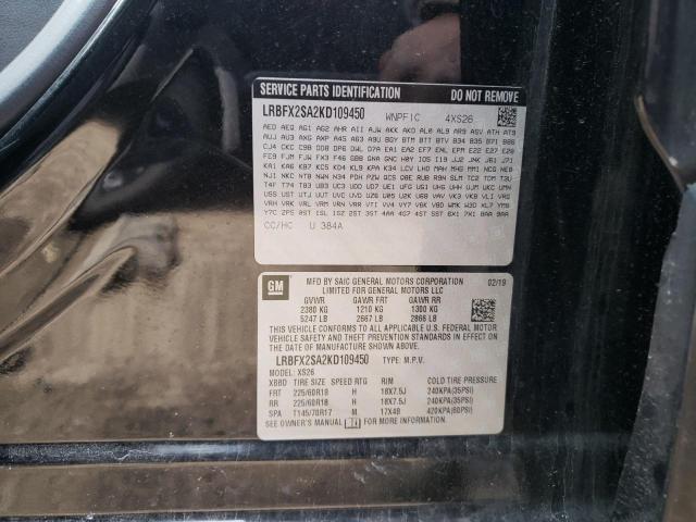 LRBFX2SA2KD109450 - 2019 BUICK ENVISION ESSENCE Qara foto 13