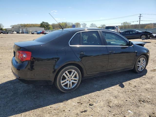 3VWEF71K47M192346 - 2007 VOLKSWAGEN JETTA WOLFSBURG შავი ფოტო 3