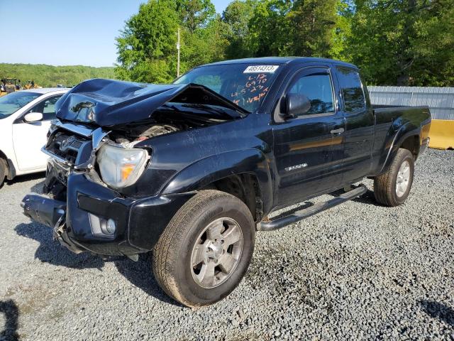 5TFTU4GN4EX056970 - 2014 TOYOTA TACOMA PRERUNNER ACCESS CAB BLACK photo 1