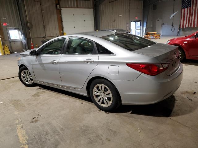 5NPEB4AC8CH342934 - 2012 HYUNDAI SONATA GLS SILVER photo 2