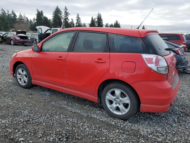 2T1KR30E16C583320 - 2006 TOYOTA COROLLA MA XR RED photo 2