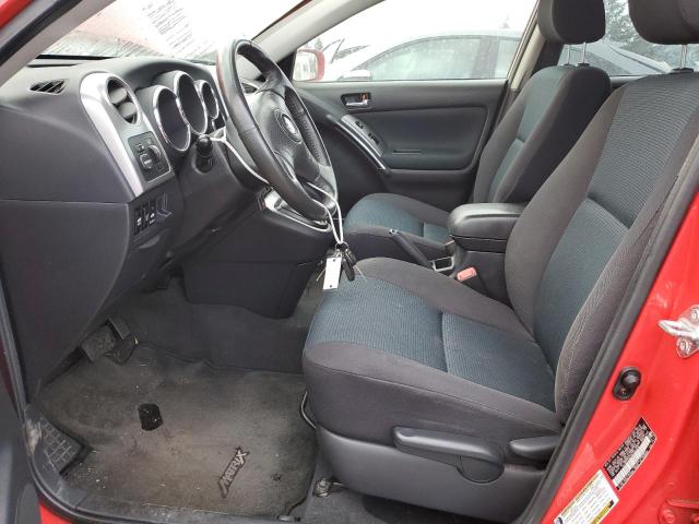 2T1KR30E16C583320 - 2006 TOYOTA COROLLA MA XR RED photo 7