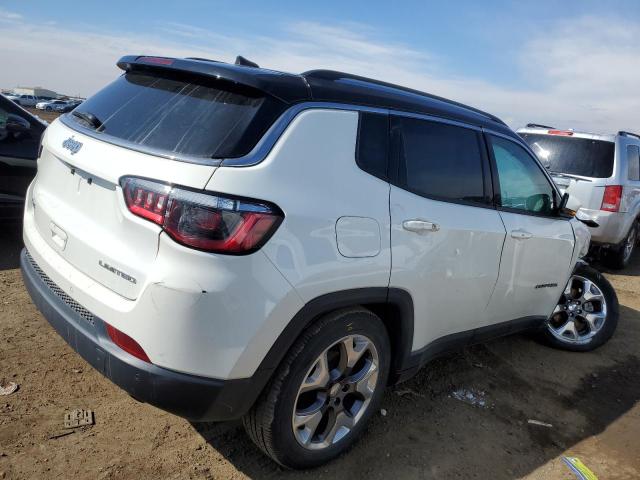 3C4NJDCB1MT599846 - 2021 JEEP COMPASS LIMITED WHITE photo 3