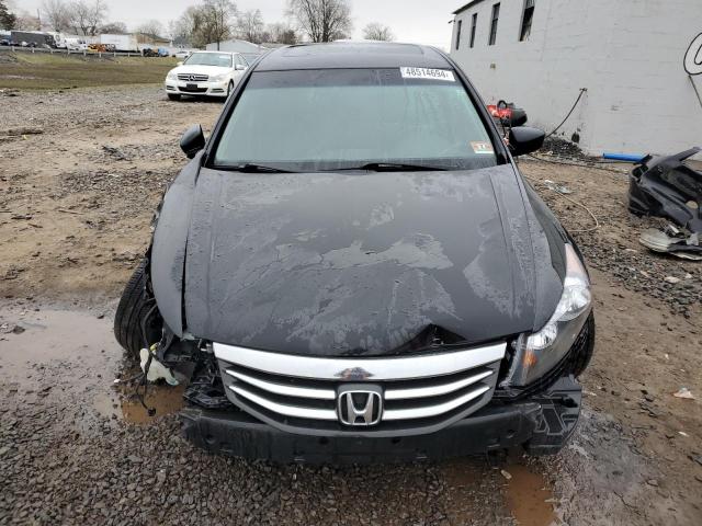 1HGCP3F81BA002264 - 2011 HONDA ACCORD EXL BLACK photo 5