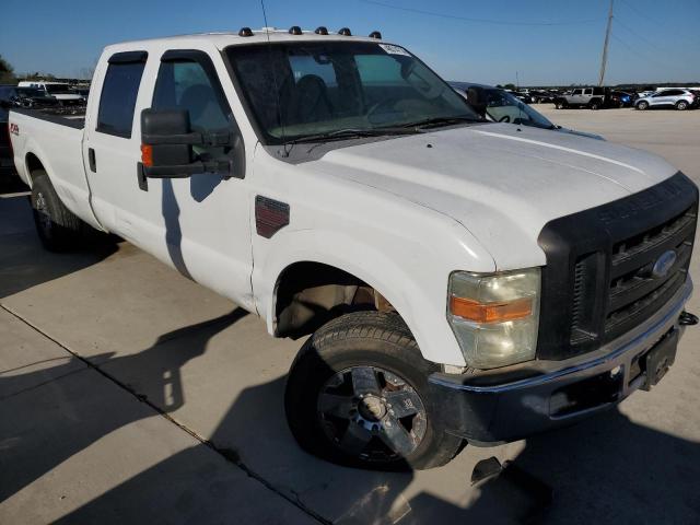 1FTSW21R78EA62137 - 2008 FORD F250 SUPER DUTY WHITE photo 4