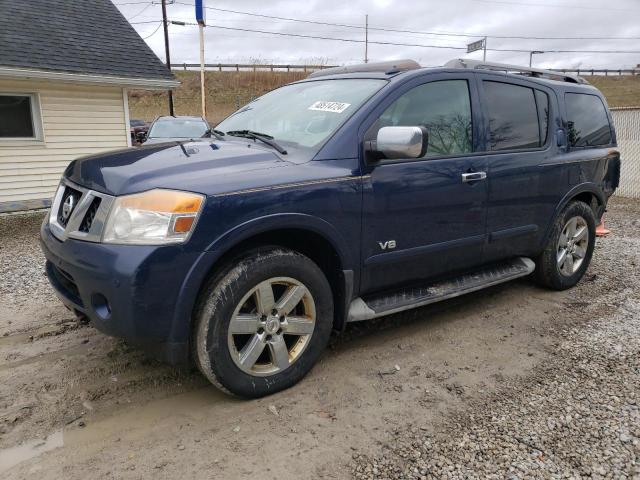 5N1AA08C69N613882 - 2009 NISSAN ARMADA SE BLUE photo 1