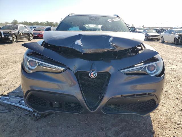 ZASPAKBN4M7D18255 - 2021 ALFA ROMEO STELVIO TI GRAY photo 5
