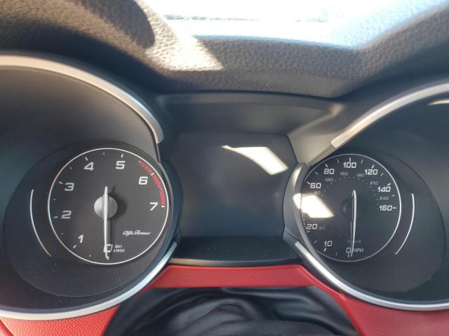 ZASPAKBN4M7D18255 - 2021 ALFA ROMEO STELVIO TI GRAY photo 9