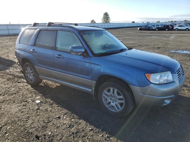 JF1SG676X7H719534 - 2007 SUBARU FORESTER 2.5X LL BEAN BLUE photo 4