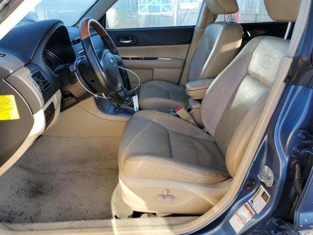 JF1SG676X7H719534 - 2007 SUBARU FORESTER 2.5X LL BEAN BLUE photo 7