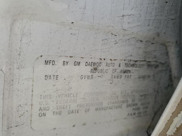 KL1TD52635B438014 - 2005 CHEVROLET AVEO BASE Ağ foto 12