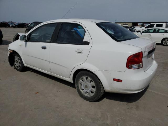 KL1TD52635B438014 - 2005 CHEVROLET AVEO BASE Ağ foto 2