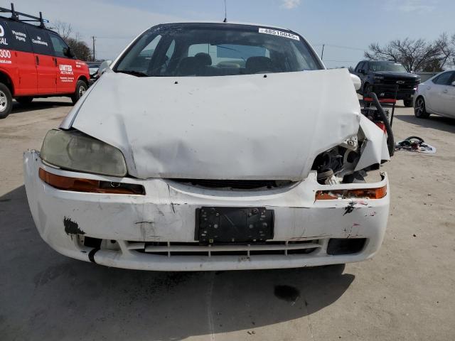 KL1TD52635B438014 - 2005 CHEVROLET AVEO BASE Ağ foto 5