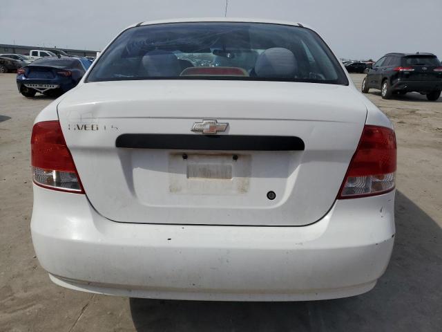 KL1TD52635B438014 - 2005 CHEVROLET AVEO BASE Ağ foto 6