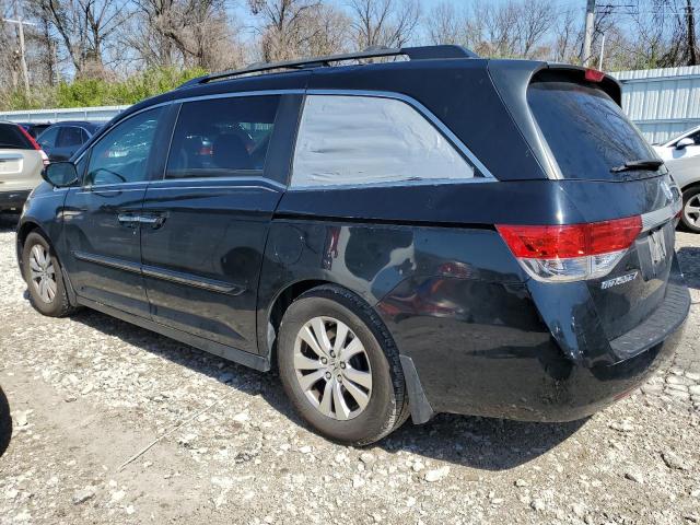 5FNRL5H6XFB015300 - 2015 HONDA ODYSSEY EXL BLACK photo 2