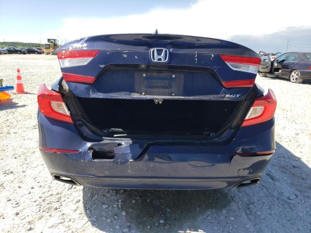 1HGCV2F67JA039543 - 2018 HONDA ACCORD EXL BLUE photo 6