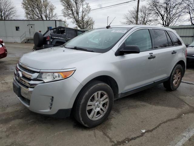 2FMDK3GC8DBA51601 - 2013 FORD EDGE SE SILVER photo 1