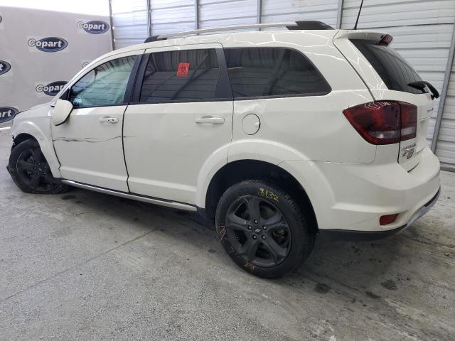 3C4PDDGG8KT810978 - 2019 DODGE JOURNEY CROSSROAD WHITE photo 2