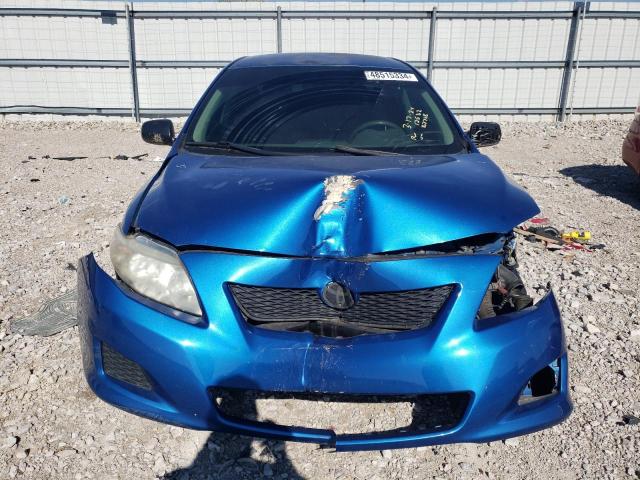 2T1BU40E29C167768 - 2009 TOYOTA COROLLA BASE BLUE photo 5