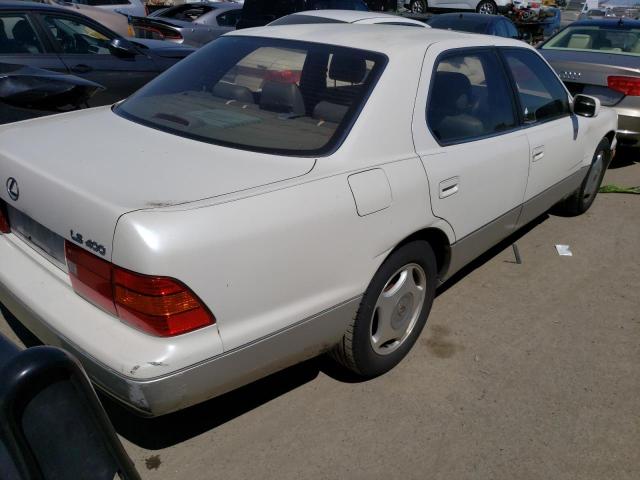 JT8BH28FXW0134351 - 1998 LEXUS LS 400 WHITE photo 3