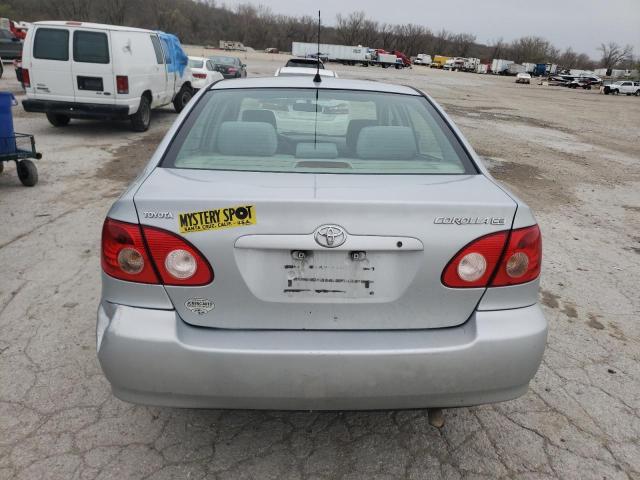 1NXBR32E06Z713454 - 2006 TOYOTA COROLLA CE SILVER photo 6