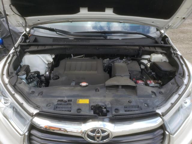 5TDJKRFH7FS222606 - 2015 TOYOTA HIGHLANDER XLE WHITE photo 12