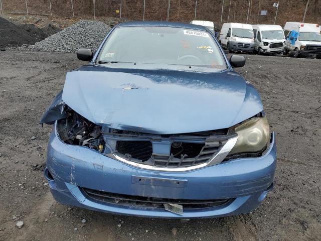 JF1GE616X8H526466 - 2008 SUBARU IMPREZA 2.5I BLUE photo 5