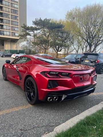 1G1YB2D45P5115026 - 2023 CHEVROLET CORVETTE STINGRAY 2LT RED photo 3