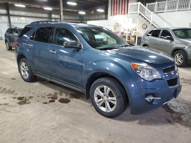 2GNFLGEK0C6210718 - 2012 CHEVROLET EQUINOX LTZ BLUE photo 4